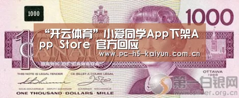 “开云体育”小爱同学App下架App Store 官方回应(图1) 开云体育
