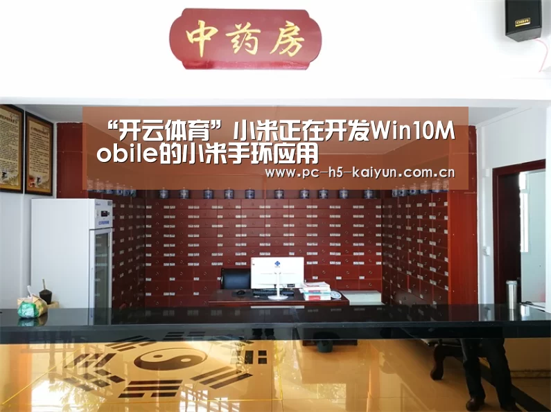 “开云体育”小米正在开发Win10Mobile的小米手环应用(图2) 开云体育
