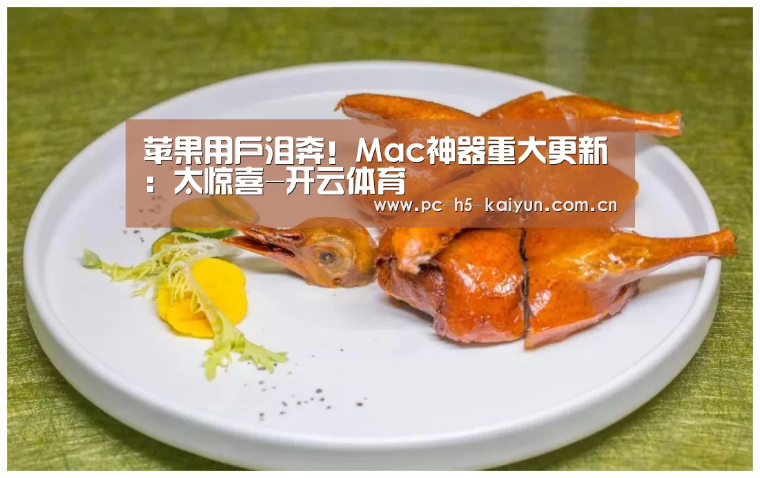 苹果用户泪奔!Mac神器重大更新:太惊喜-开云体育(图2) 开云体育